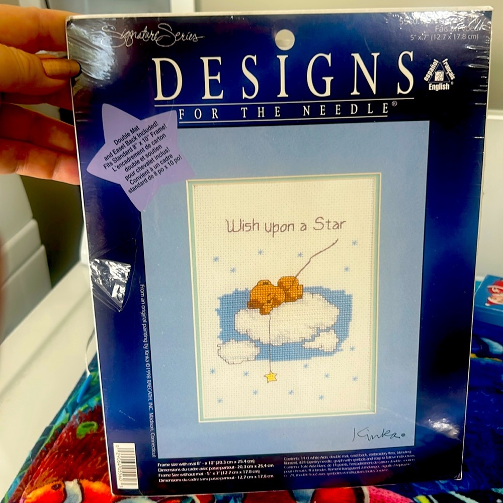 Designs for the Needle wish upon a star Cross Stitch Kit